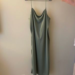 Green Slinky Dress